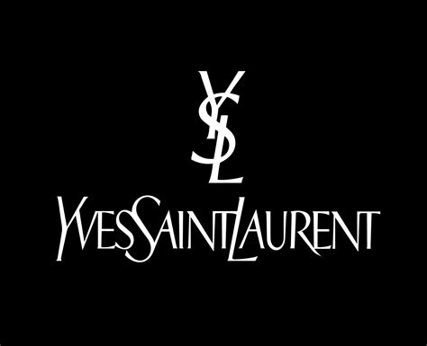 ysl logo vector black